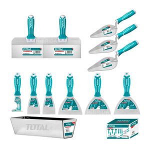 Set Planchas Espátulas Y Badilejos 12 Pzas Construcción - Thkbps1206