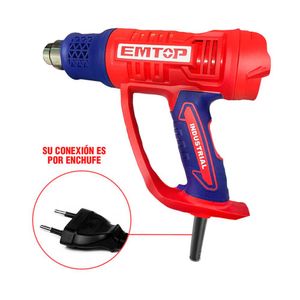 Pistola De Calor 2000W Calentador 550°C 3 Niveles  - Ehgn20078