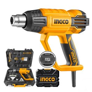 Pistola De Calor 2000W Pro Velocidad Variable Maleta - Hg200028-1