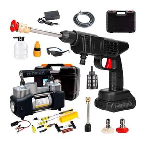 Compresor Inflador Doble Piston Más Hidrolavadora - Combo