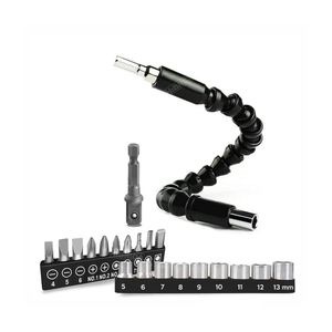 Combo Taladro Atornillador Percutor 20V Extensor Puntas Dados Pro