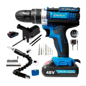 Taladro Percutor Atornillador Inalambrico Adaptador Caladora