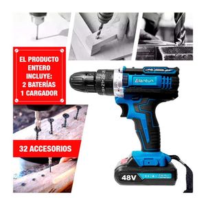 Taladro Percutor Atornillador Inalambrico Adaptador Caladora