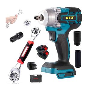Llave Impacto Atornillador Inalambrico + Llaves 48En1 Univer