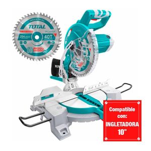 Disco Corte Madera 10'' Total Ingletadora 40 Dientes