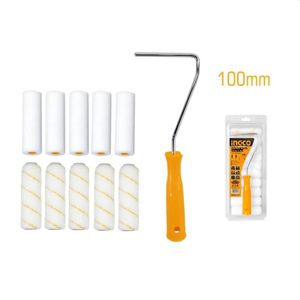 Mini Set Para Pintar Rodillo 12 En 1 + Repuesto Ingco - Hktcb121001