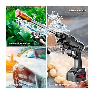 Hidrolavadora Inalámbrica 40V Carwash  Mini Aspiradora - Combo