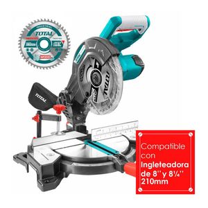 Disco Corte 8¼' Madera Total 48 Dientes Ingletadora