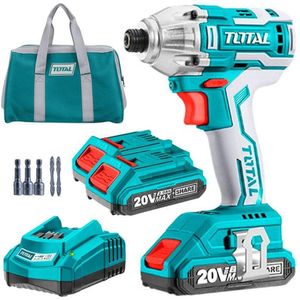 Atornillador De Impacto 20V Inalámbrico Brushless Total - Tirli2002