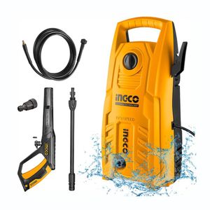 Hidrolavadora 1400W 130Bar Carwash Autos Limpieza Ingco - Hpwr14008