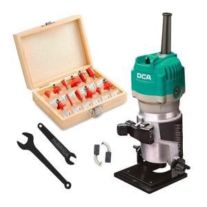 Ruteadora Fresadora Palma 635Mm Más Fresas Carpintería Madera - Combo