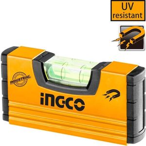 Mini Nivel De Mano Mágnetico Portatil Industrial Ingco - Hmsl03101