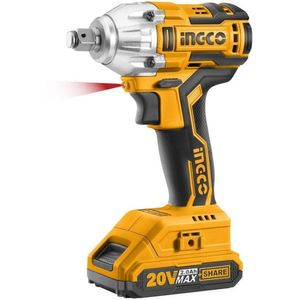 Llave De Impacto 20V 300Nm Brushless Inalambrica Ingco - Ciwli2001