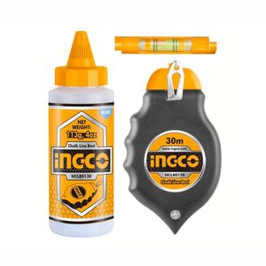 Trazadora De Lineas 30M Chocla Tira Linea Albañilería Ingco - Hclr0130