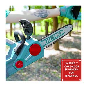 Motosierra Inalámbrica Cortadora Madera Portátil 20V Total