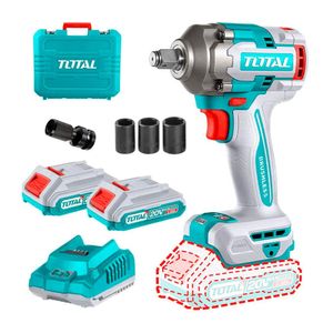 Llave De Impacto 400Nm Total 2Bats Tiwli2040 Inalámbrico - Combo