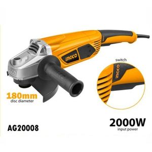 Amoladora Angular 7 Esmeriladora 2000W Industrial Ingco - Ag20008