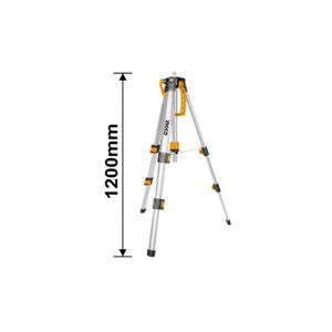 Trípode Aluminio 1200Mm Para Nivel Láser Industrial Ingco - Hllt01152