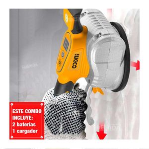 Ventosa Vibrador 50Kg Mayólica 20V  Mini Nivel Magnético 9Pulgadas