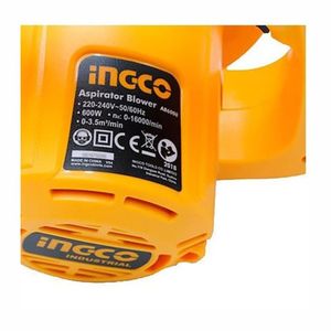 Sopladora Aspiradora De Aire 600W Eléctrica Industrial Ingco - Ab6008