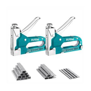 Combo 2 Engrapadoras Clavadoras Total 3 En 1 + 4200 Grapas