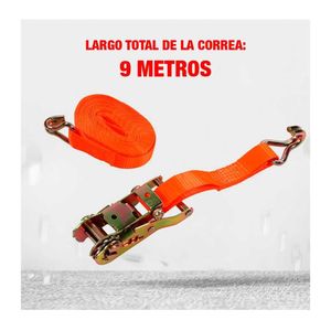 Cinta Correa De Amarre Con Trinquete Carga Pesada - 1035