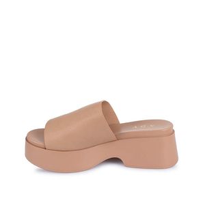 Sandalia Slide Casual ABY-2511 Beige ADV