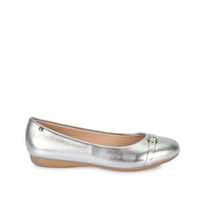 Zapato Ballerina Casual ALAY-179 Plata Piazza