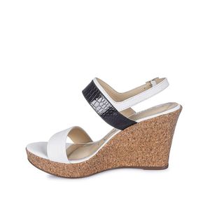 Sandalia Dorsay Casual ALE-2408 HuesAzul Viale Cuero