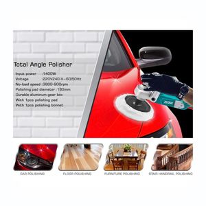 Pulidor Angular 1400W 7 Velocidad Variable Total - Tp1141806