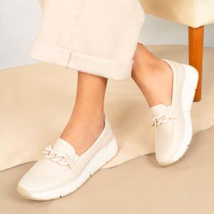 Zapato Mocasín Casual ELI-2411 Vainilla ADV
