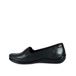 Zapato Mocasín Casual AVE-2412 Negro Viale Cuero