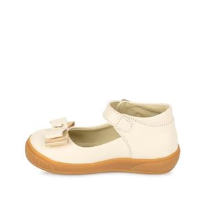 Zapato Maryjane Casual JEFER-2505 Hueso Rabbit Cuero