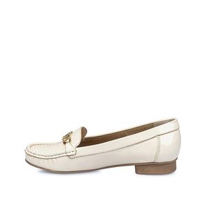 Zapato Mocasín Casual DENI-2406 Vainilla Viale Cuero