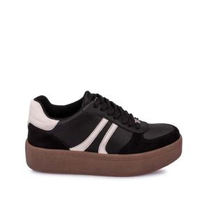 Zapatilla Casual CESI-2522 NegroHueso Piazza
