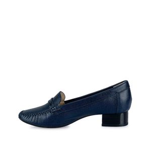 Zapato Mocasín Casual DENI-2415 Negro Viale Cuero