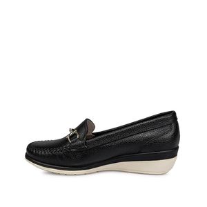 Zapato Mocasín Casual DENI-2416 Negro Viale Cuero