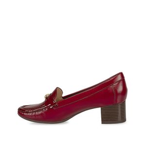 Zapato Mocasín Casual DENI-2414 Vino Viale Cuero