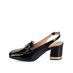 Zapato Stiletto Casual DELAS-2504 Negro Piazza