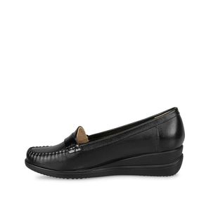 Zapato Mocasín Casual DK-2412 Negro Viale Cuero