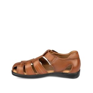 Sandalia Franciscana Casual ANGELO-2504 Toffe Viale Homme Cuero