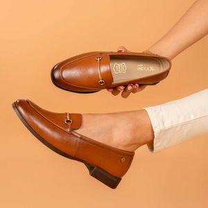 Zapato Mocasín Casual LE-2415 Cobre Viale Cuero