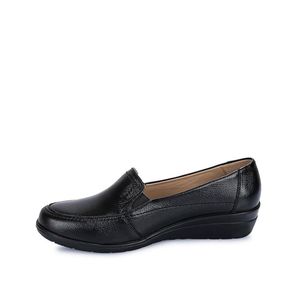 Zapato Mocasín Casual LE-2412 Negro Viale Cuero