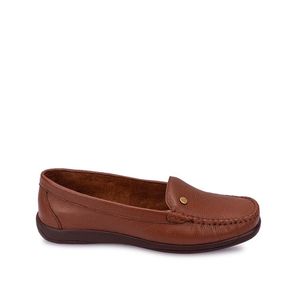 Zapato Mocasín Casual DOM-2507 MARRON Viale Cuero