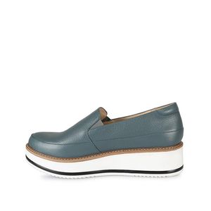 Zapato Slip On Casual TATI-2432 Acero Viale Cuero