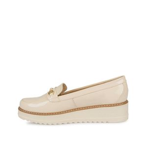 Zapato Mocasín Casual TATI-2426 Vainilla Viale Cuero