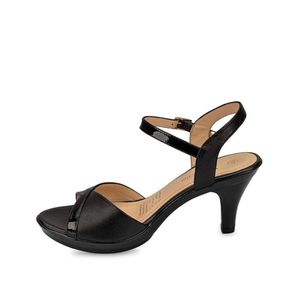 Sandalia Dorsay Casual DAYA-2505 Negro Viale Cuero