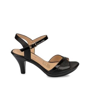 Sandalia Dorsay Casual DAYA-2505 Negro Viale Cuero