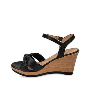 Sandalia Dorsay Casual ECO-2503 Negro Viale Cuero