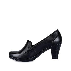 Zapato Mocasín Casual DAYA-2417 Negro Viale Cuero
